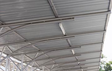 installing Throsk metal roofing